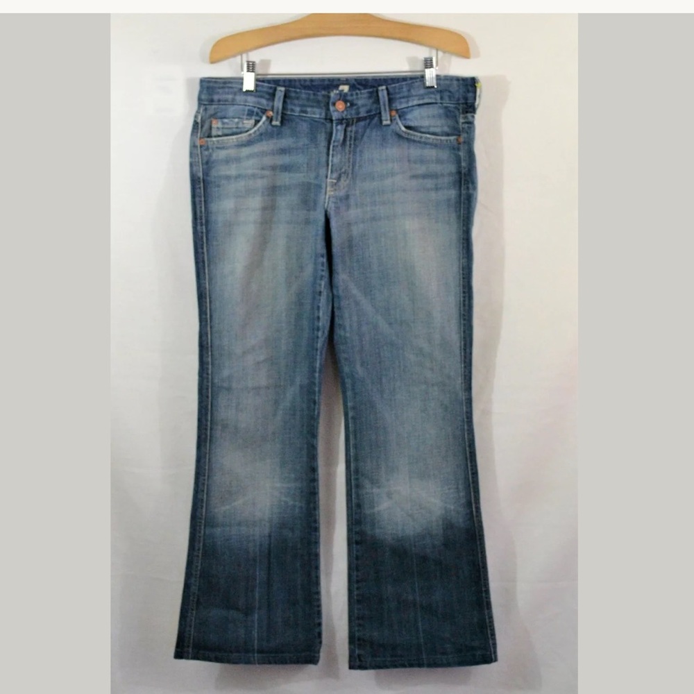 7 For All Mankind A Pocket Bootcut Jeans Size 30